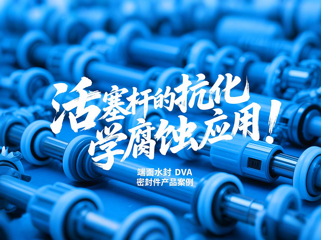 端面水封DVA密封件產(chǎn)品案例 ? 活塞桿的抗化學(xué)腐蝕應(yīng)用！