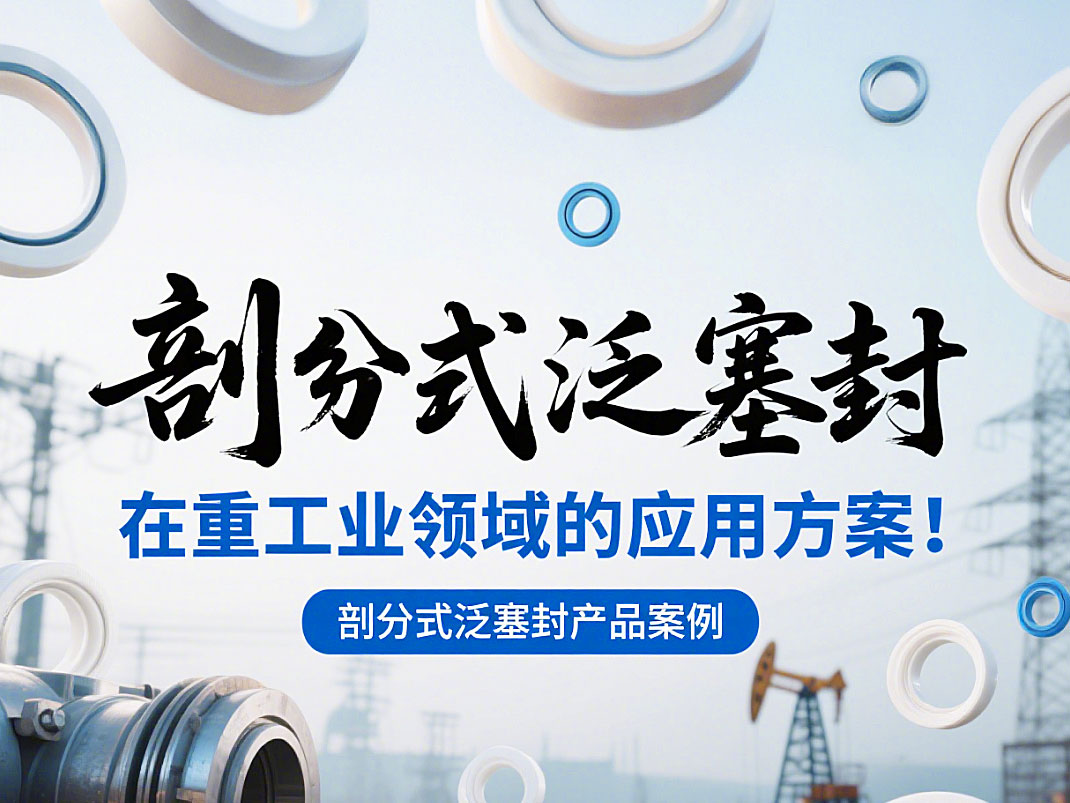 剖分式泛塞封產(chǎn)品案例 ? 在重工業(yè)領(lǐng)域的應(yīng)用方案！