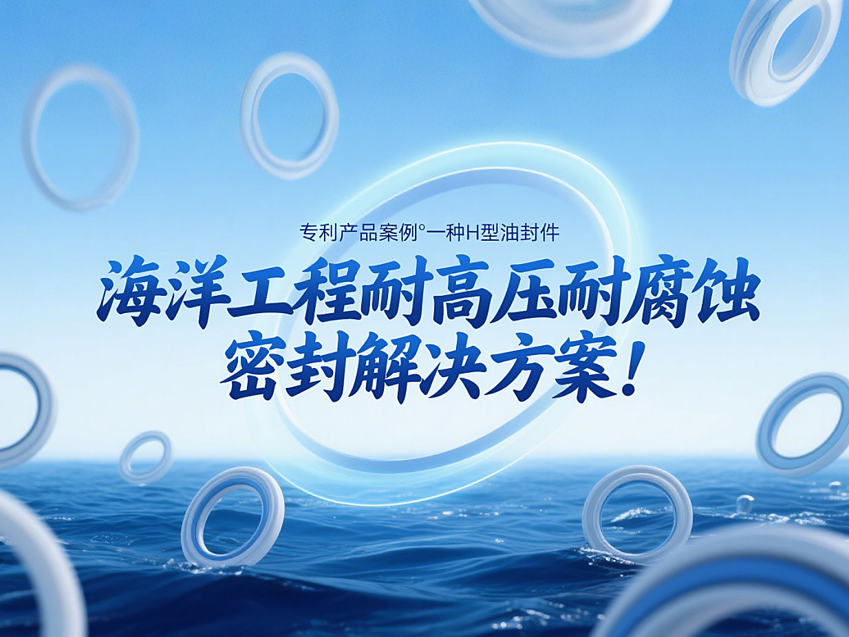 專(zhuān)利產(chǎn)品案例 ? 一種H型油封件：海洋工程耐高壓耐腐蝕的密封解決方案！