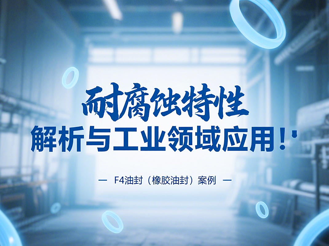 耐腐蝕的?F4油封（橡膠油封）的特性解析與工業(yè)領域應用！?