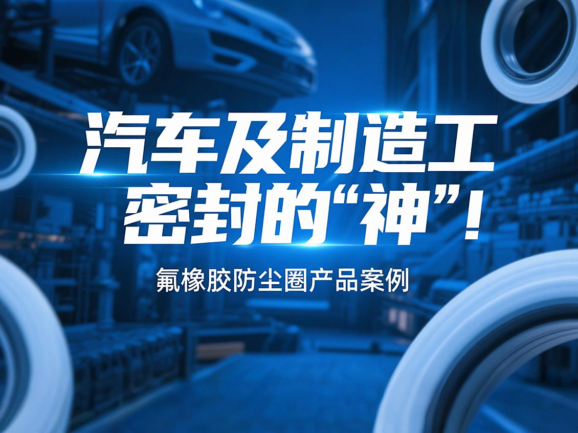 氟橡膠防塵圈產(chǎn)品案例 ? 汽車及制造工業(yè)密封的“神”！