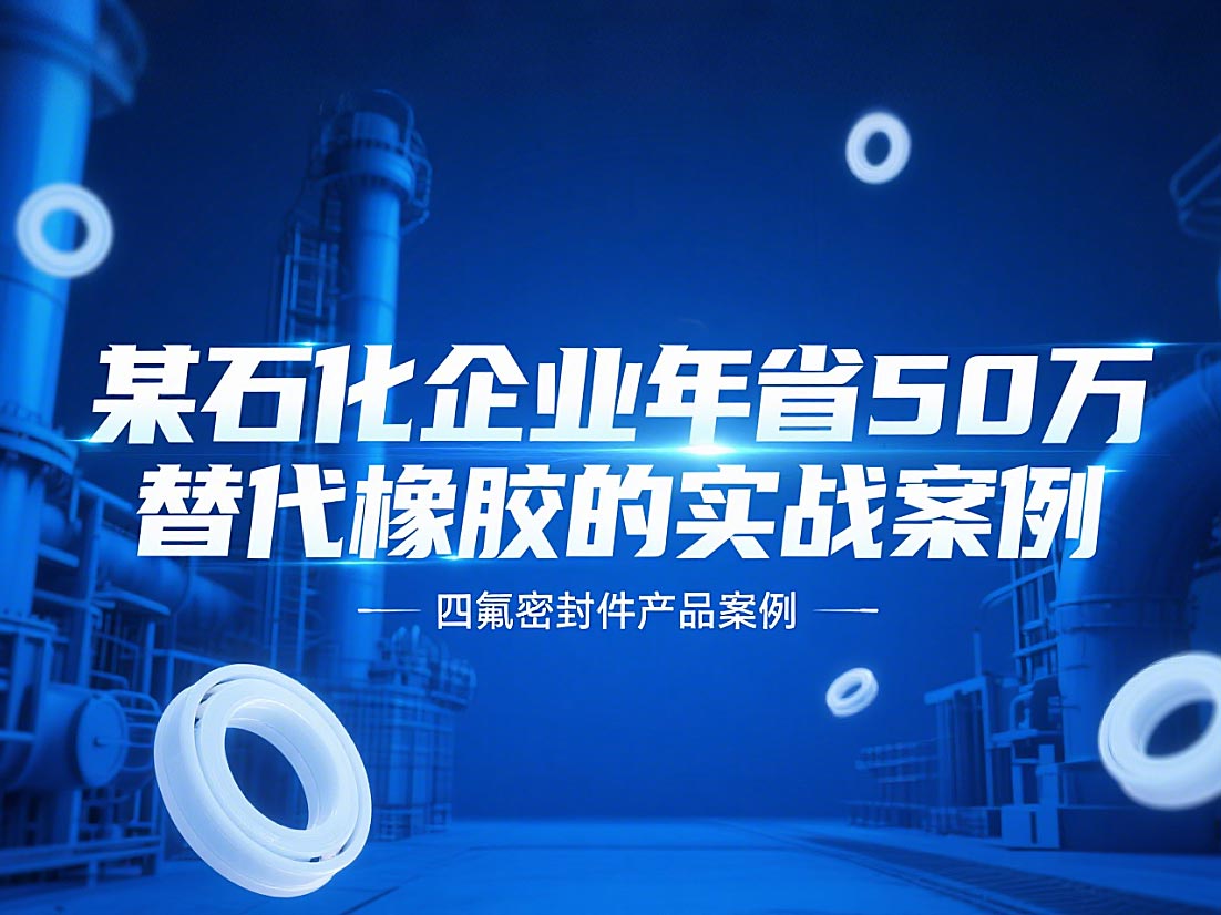 某石化企業(yè)年省50萬:四氟密封件替代橡膠的實戰(zhàn)案例!