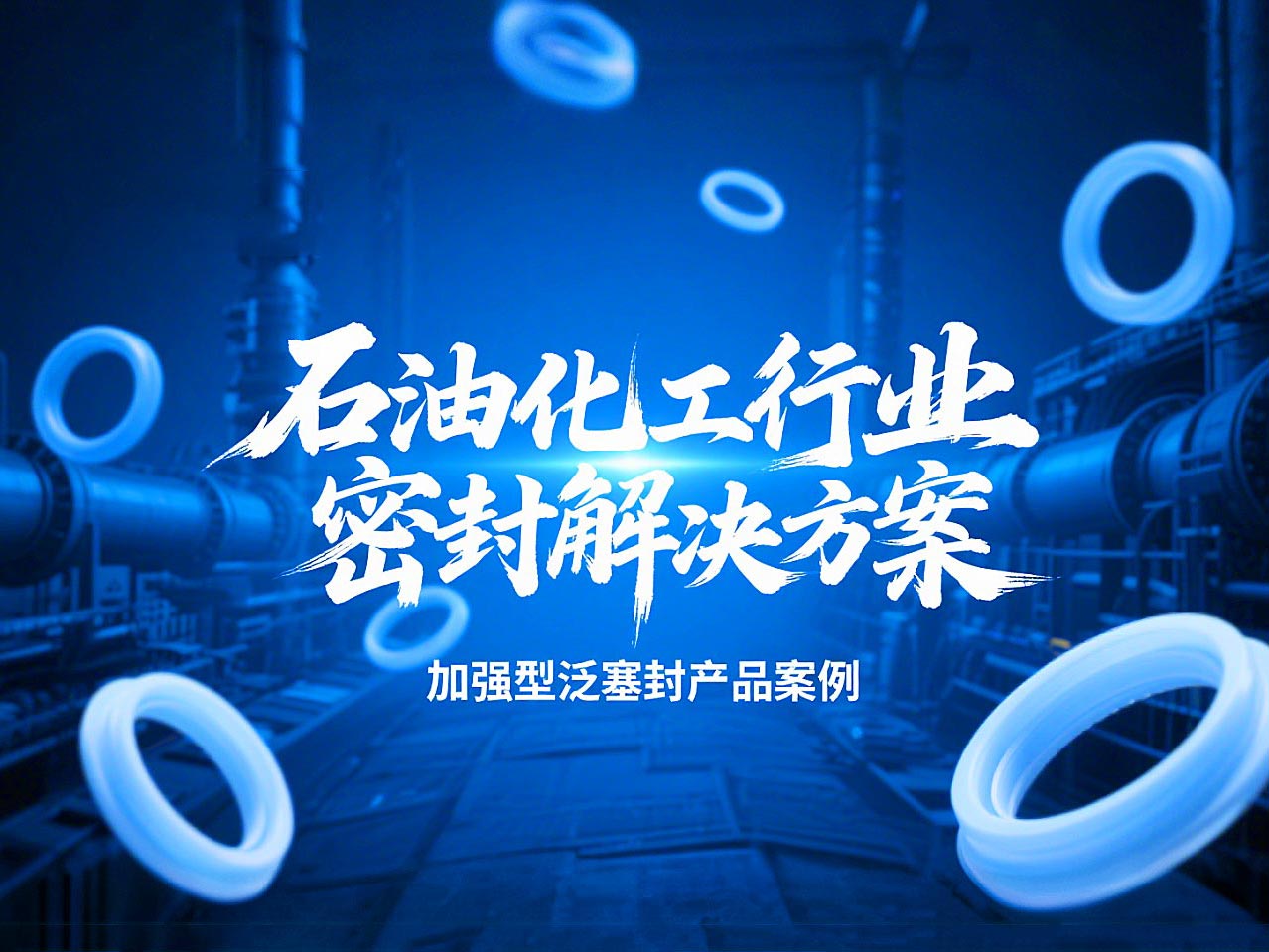 加強(qiáng)型泛塞封產(chǎn)品案例 ? 石油化工行業(yè)的密封解決方案！?
