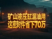 液壓缸老是漏油？礦山上用這密封件，一年省下70萬！?
